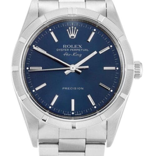 Rolex Air-King 34mm Blue Dial 14010M Super Clone